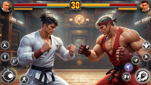اسکرین شات 7 بازی Kung Fu GYM: Fighting Games