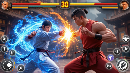 اسکرین شات 3 بازی Kung Fu GYM: Fighting Games