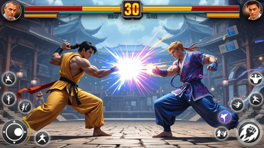 اسکرین شات 6 بازی Kung Fu GYM: Fighting Games