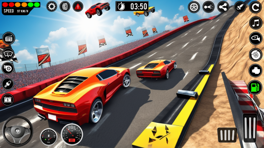 اسکرین شات 2 بازی Car Race: Car Stunts Driving