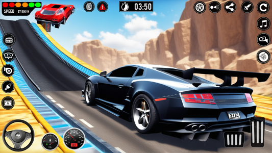 اسکرین شات 6 بازی Car Race: Car Stunts Driving