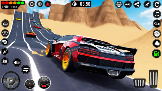 اسکرین شات بازی Car Stunt Games - Car Games 3d 3