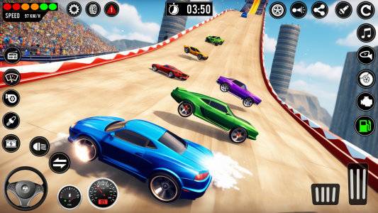 اسکرین شات 4 بازی Car Race: Car Stunts Driving