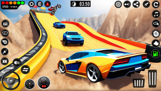 اسکرین شات 7 بازی Car Race: Car Stunts Driving