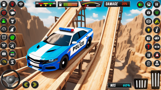 اسکرین شات بازی Car Games: Stunts Car Racing 1