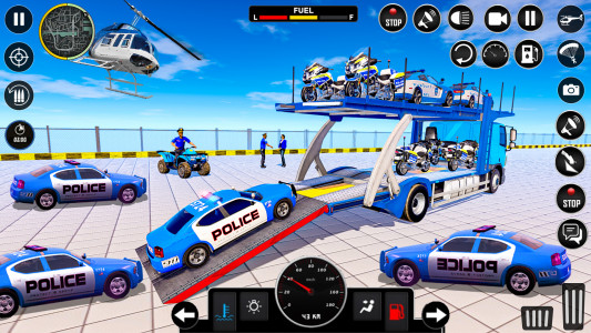 اسکرین شات 1 بازی Police Car Transport Truck