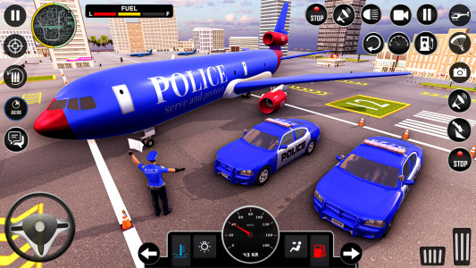 اسکرین شات 3 بازی Police Car Transport Truck