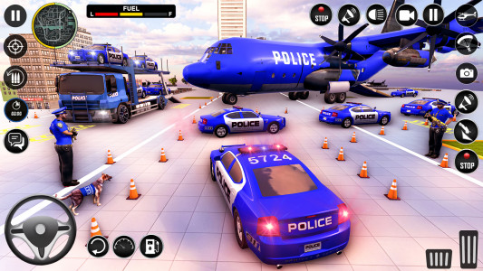 اسکرین شات 4 بازی Police Car Transport Truck