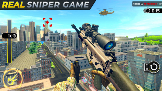 اسکرین شات بازی Sniper Gun Games- FPS Shooting 2