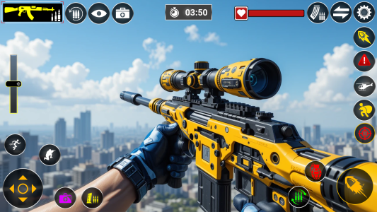 اسکرین شات 8 بازی Sniper Gun Games- FPS Shooting