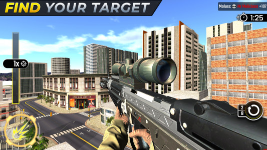 اسکرین شات بازی Sniper Gun Games- FPS Shooting 5