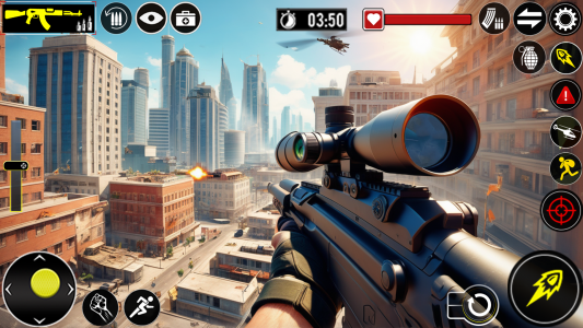 اسکرین شات بازی Sniper Gun Games- FPS Shooting 3