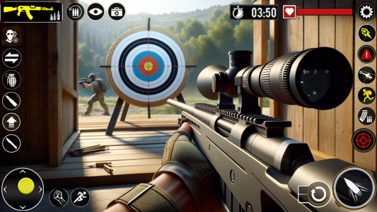 اسکرین شات بازی Real Target Gun Shooter Games 3