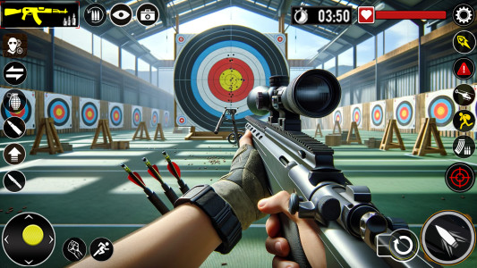 اسکرین شات 1 بازی Real Target Gun Shooter Games