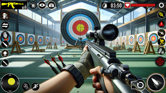 اسکرین شات بازی Real Target Gun Shooter Games 1