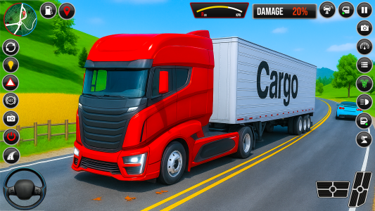 اسکرین شات 4 بازی Truck Simulator: Driving Games