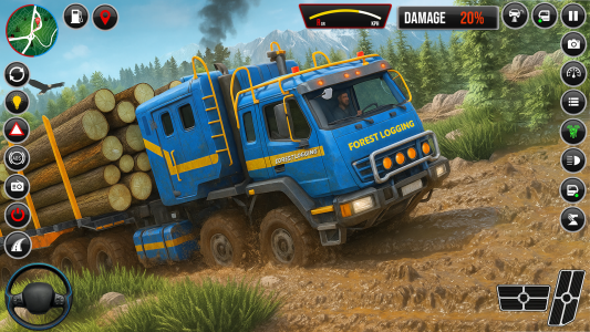 اسکرین شات 3 بازی Truck Simulator: Driving Games