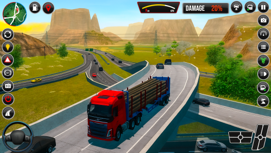 اسکرین شات 6 بازی Truck Simulator: Driving Games