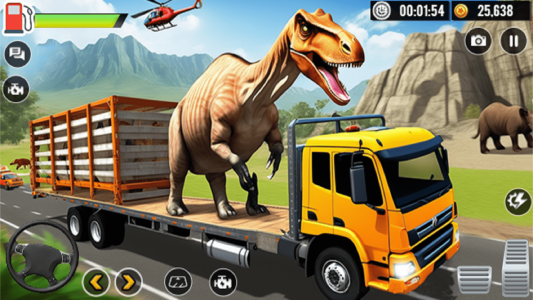 اسکرین شات بازی Wild Animals Truck Transporter 3