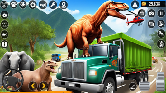 اسکرین شات بازی Wild Animals Truck Transporter 4