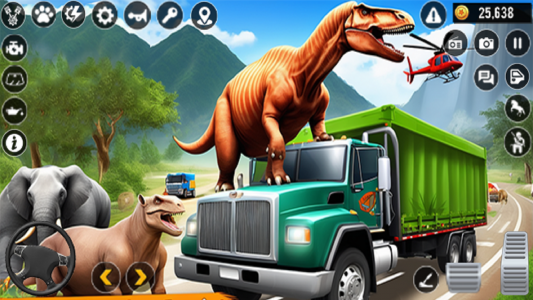 اسکرین شات 4 بازی Truck Driving Animal Transport
