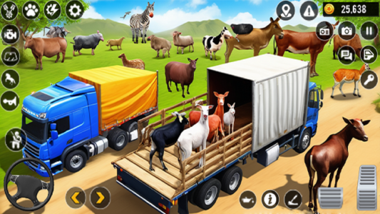 اسکرین شات بازی Wild Animals Truck Transporter 5