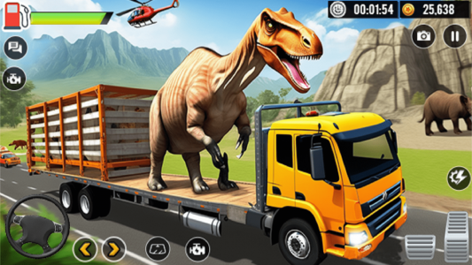 اسکرین شات 3 بازی Truck Driving Animal Transport