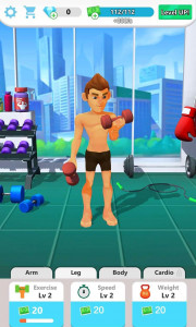 اسکرین شات بازی Muscle Tycoon 3D: MMA Boxing 1