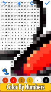 اسکرین شات برنامه Beauty Color by Number-Pixel Art, Sandbox Coloring 5