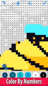 اسکرین شات برنامه Butterfly Color by Number - Pixel Art Sandbox Draw 6