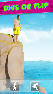 اسکرین شات بازی Cliff Flip Diving 3D Flip 4