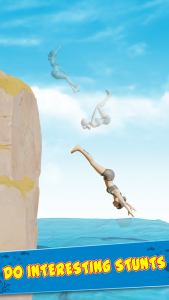 اسکرین شات بازی Cliff Flip Diving 3D Flip 3
