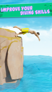 اسکرین شات بازی Cliff Flip Diving 3D Flip 5