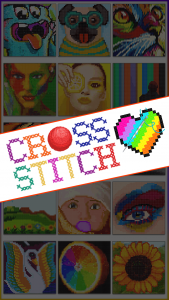 اسکرین شات برنامه Cross Stitch Adult Coloring 8