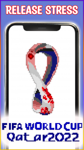 اسکرین شات 4 برنامه Football Pixel Art Coloring