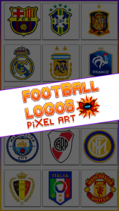 اسکرین شات برنامه Football Pixel Art Coloring 8