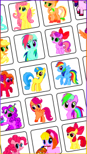اسکرین شات برنامه Pony Pixel Art Coloring Book 7