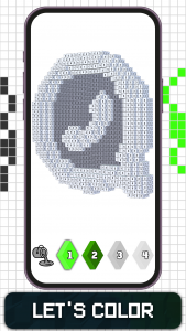 اسکرین شات برنامه Logo 3D Color by Number Paint 2