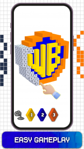 اسکرین شات برنامه Logo 3D Color by Number Paint 1