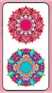 اسکرین شات 3 برنامه Mandala Color by Number Book