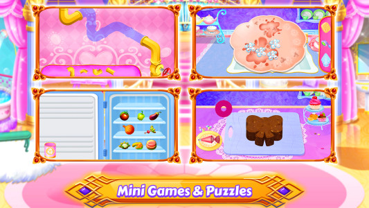 اسکرین شات 6 بازی Princess Room Cleanup Washer