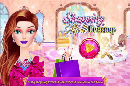 اسکرین شات برنامه Shopping Mall Rich Girl Dressup - Color by Number 1