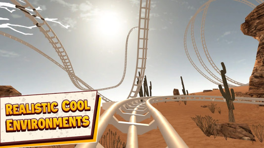 اسکرین شات 7 بازی VR Roller Coaster Crazy Rider