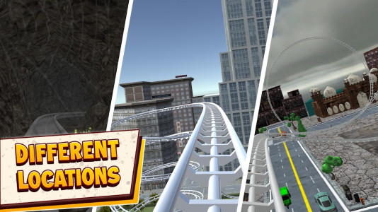اسکرین شات بازی VR Roller Coaster Crazy Rider 8