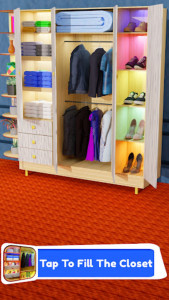 اسکرین شات بازی Fill The Closet Organizer Game 2