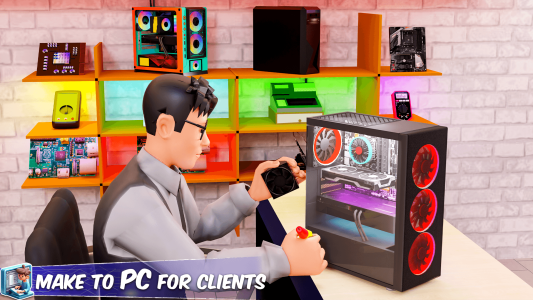 اسکرین شات 1 بازی PC Builder 3D - PC Simulator