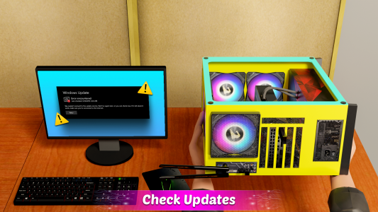 اسکرین شات 2 بازی PC Building Simulator 3D