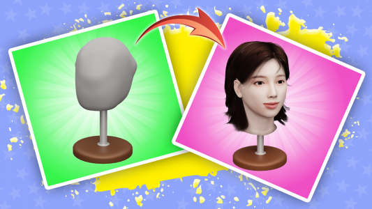 اسکرین شات بازی Face Sculpt 3D: Clay Games 1