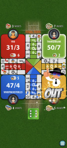 اسکرین شات 5 بازی Ludo Cricket Clash™