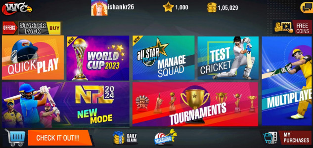اسکرین شات بازی World Cricket Championship 2 5